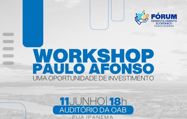  Workshop: Paulo Afonso – Uma Oportunidade de Investimento