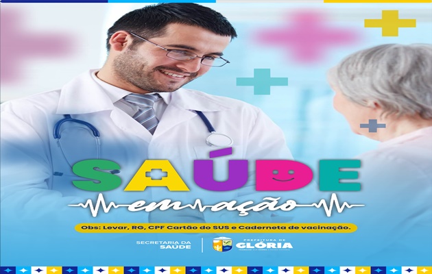  Programa Saúde em Ação leva atendimentos essenciais aos povoados de Glória