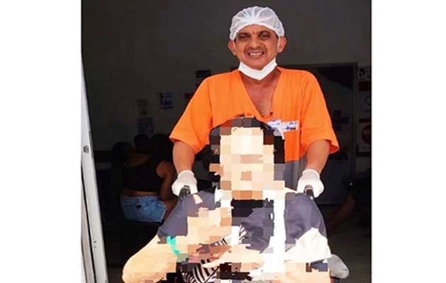  Um atendimento no hospital do Mulungu