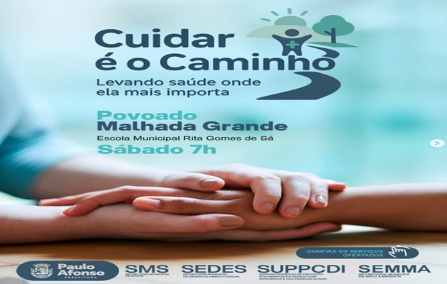  Caravana “Cuidar é o Caminho”, na Malhada Grande