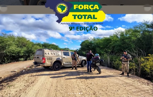  20º BPM realiza 7ª Edição da Operação Força Total Nacional