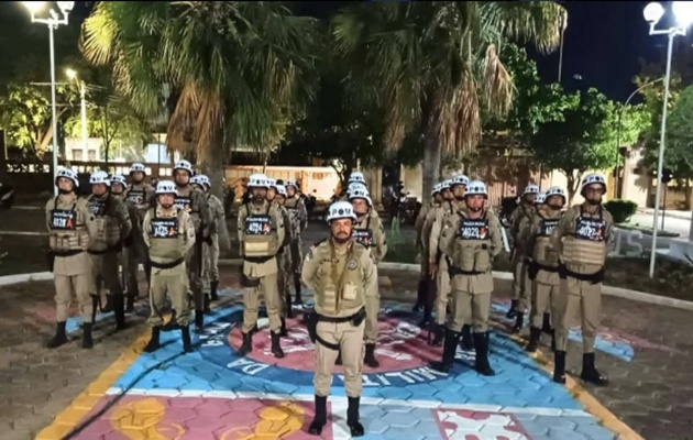  Agradecimento ao efetivo do 20° BPM, RONDESP e forças parceiras