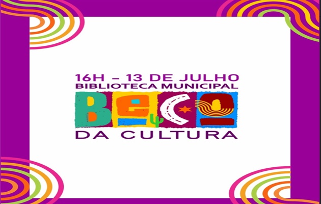  Domingo tem a 7ª edição do Beco da Cultura!
