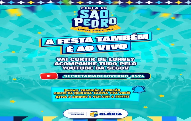  O melhor São Pedro da região terá transmissão ao vivo direto da Quixaba