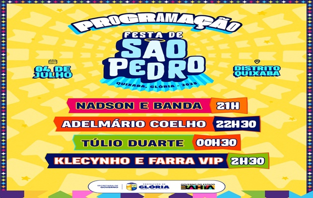  Vai curtir o São Pedro da Quixaba de longe? A gente leva a festa até você!