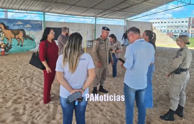  20º Batalhão de Polícia recebe visita da equipe da Superintendência da Pessoa com Deficiência e do Idoso