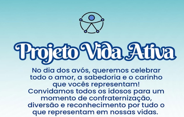  Projeto Vida Ativa promove manhã especial em homenagem ao Dia dos Avós no Parque Balneário