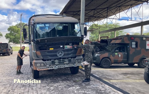  Apoio logístico do Parque Regional de Manutenção da 6ª Região Militar