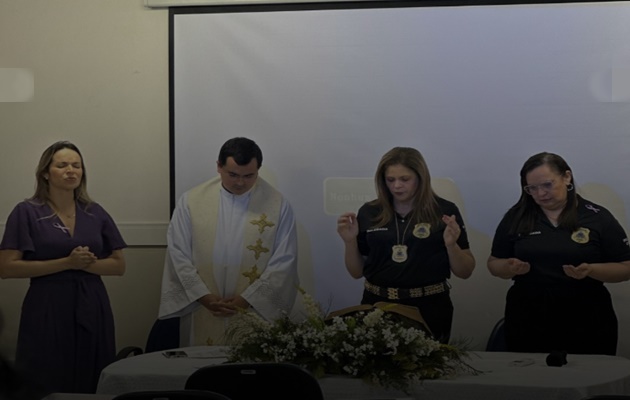  DEAM realiza culto ecumênico dentro da campanha Agosto Lilás da Polícia Civil da Bahia