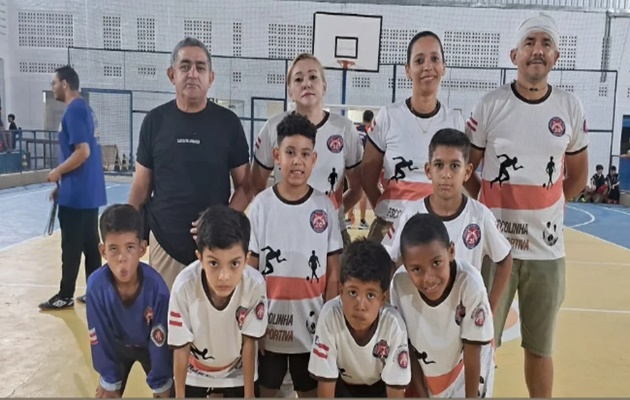  Escolinha Esportiva do 20º Batalhão vence jogo amistoso contra o Colégio Sete