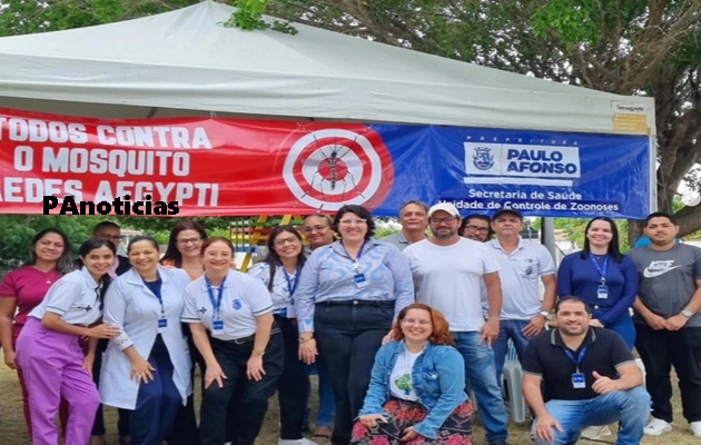  Ação conjunta das Secretarias de Saúde, Meio Ambiente e Serviços Públicos contra arboviroses na Vila Nobre