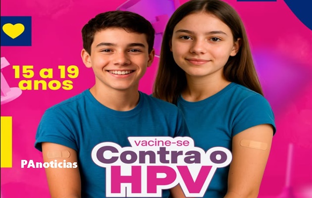  Secretaria Municipal de Saúde amplia faixa etária da vacinação contra o HPV para jovens