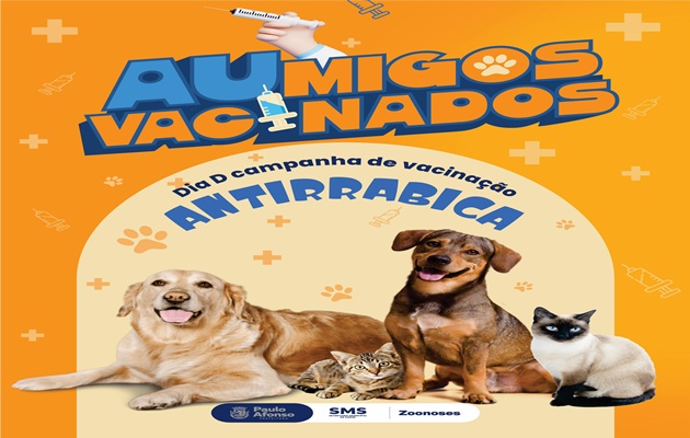  Dia D de Vacinação Antirrábica