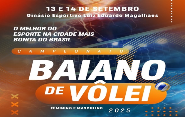  Paulo Afonso recebe a 1ª Etapa do Campeonato Baiano de Vôlei 2025