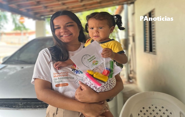  Prefeitura de Glória realiza ações de cuidado, desenvolvimento e entrega de certificados e kits do Programa Criança Feliz