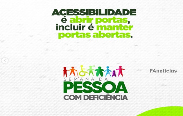  Desta terça, 23, a sexta-feira, 26 de setembro, Paulo Afonso promove Semana da Pessoa com Deficiência