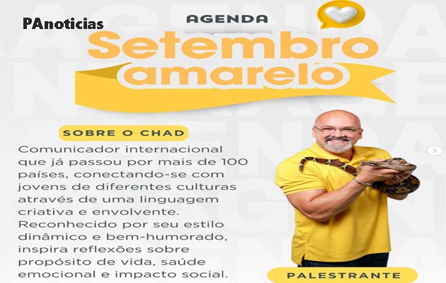  Secretaria Municipal de Educação realiza conferência com o norte-americano Chad Daniel autor do projeto VIVA VIDA