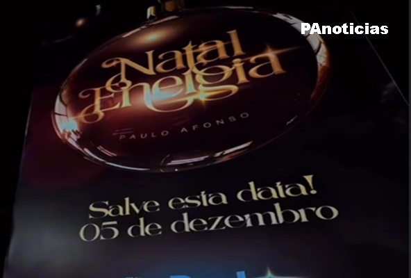  O Natal Energia começa amanhã e a magia vai tomar conta da Praça das Mangueiras!