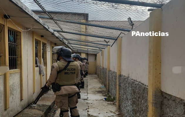  20º Batalhão, CIPT-NE e CIPE Nordeste realizam revista prisional no Presídio de Paulo Afonso