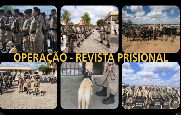  PMBA e a Polícia Penal realizam Operação Revista Prisional em apoio à Operação Impactus da SEAP/CPPA