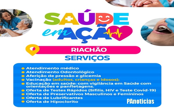 Saúde em Ação: atendimento completo chegando ao povoado Riachão