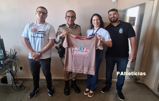  20º BPM recebe visita de representantes do Núcleo Territorial de Educação de Paulo Afonso