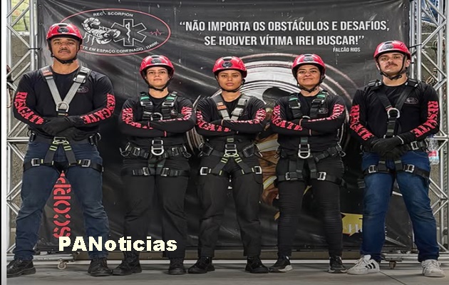  Bombeiros militares do 15º BBM concluem curso de Resgate em Espaço Confinado (REC Scorpion) em Recife