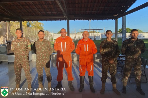  15º Batalhão de Bombeiros Militar de Paulo Afonso ministra instrução técnica sobre drones para militares da 1ª Companhia de Infantaria