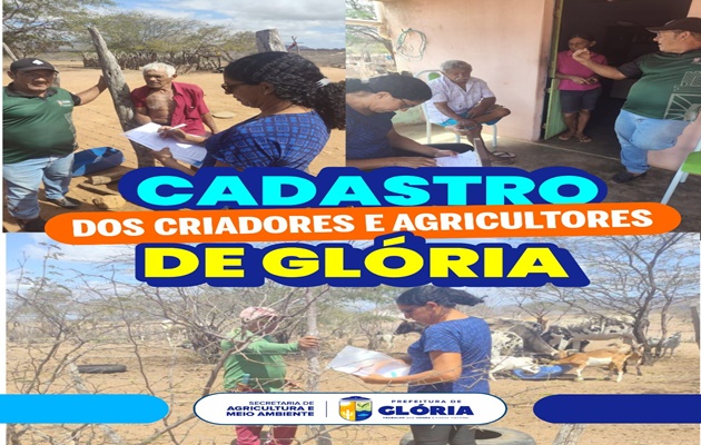  SEAGRI amplia ações de cadastro rural e vistoria das barragens públicas nos povoados de Glória