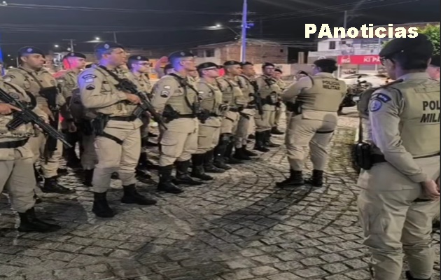  Comandante do 20° BPM presente no serviço de Coordenação da Região Nordeste