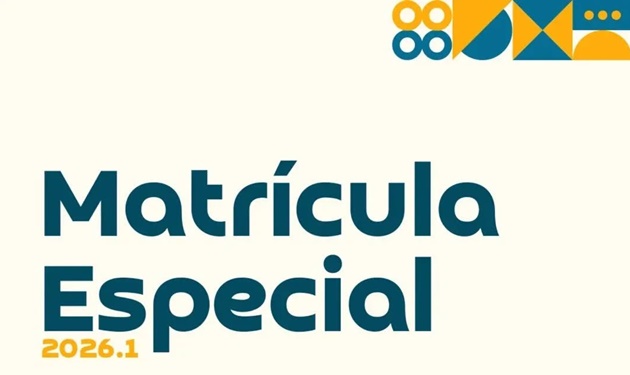  Edital de Matrícula Especial 2026.1 – UNEB