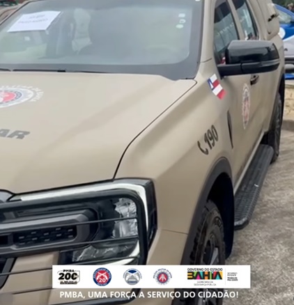  20º BPM recebe nova viatura para reforçar o policiamento