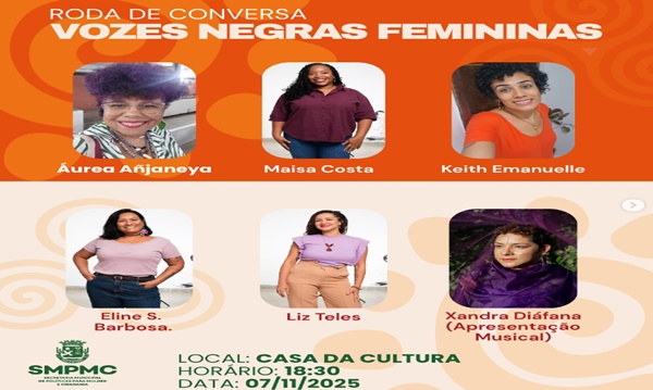  Roda de Conversa – Vozes Negras Femininas