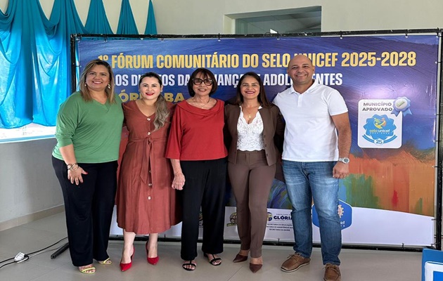  Glória realiza 1º Fórum Comunitário do Selo UNICEF e apresenta diagnóstico das políticas públicas voltadas à infância e adolescência