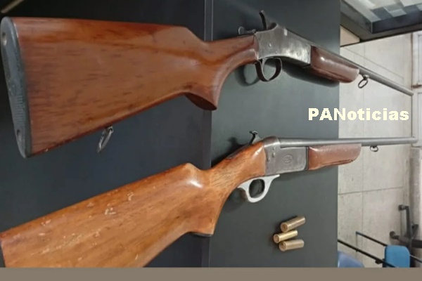  Policiais militares do 20º Batalhão apreendem armas de fogo na área rural de Paulo Afonso