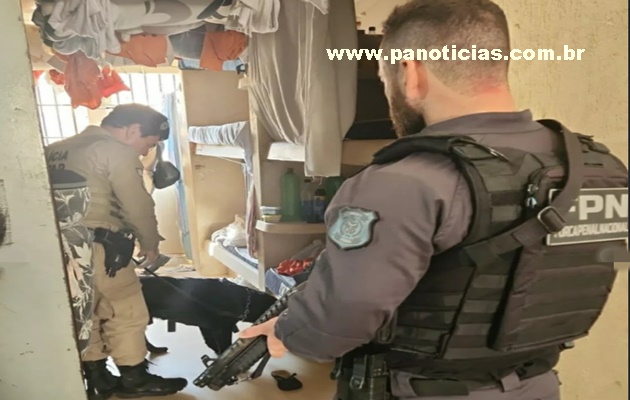  PMBA, através do  20º BPM, realiza apoio à revista prisional no Conjunto Penal de Paulo Afonso (CPPA)