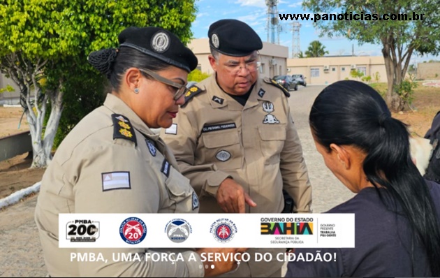  PMBA fortalece integração  institucional com visita do Comandante das Região Norddeste -CPRNE, ao 20º BPM
