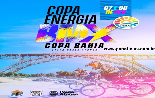  A inauguração da Pista de BMX RACING será durante a realização da Copa Energia e Copa Bahia de BMX em Paulo Afonso