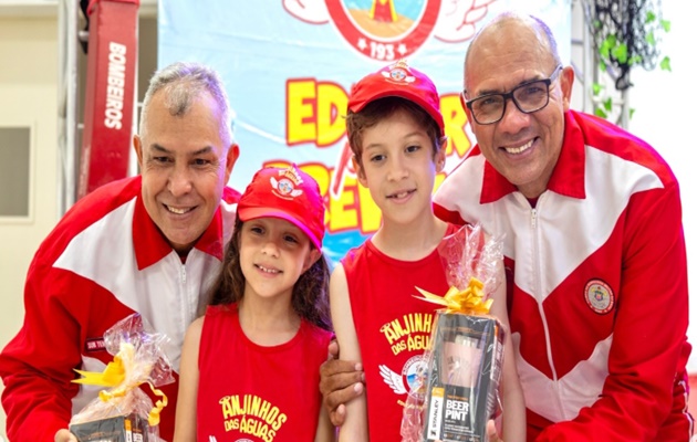  15º Batalhão de Bombeiros Militar realiza projeto Anjinhos das Águas