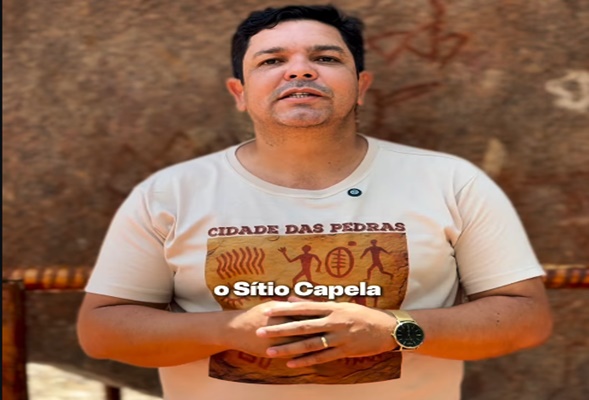  Secretaria de Turismo identifica sítio arqueológico Capela, no povoado Malhada Grande.