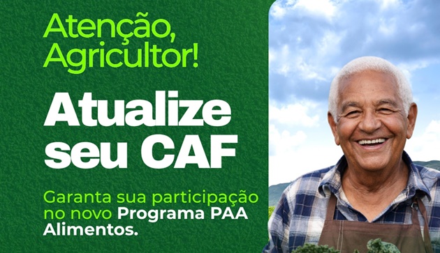  Prefeitura de Glória convoca agricultores familiares para atualização obrigatória do CAF