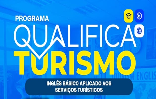  SETIC oferta curso gratuito de Inglês Básico aplicado aos Serviços Turísticos