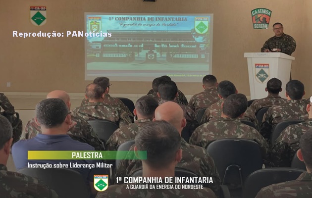  Palestra: Instrução sobre Liderança Militar