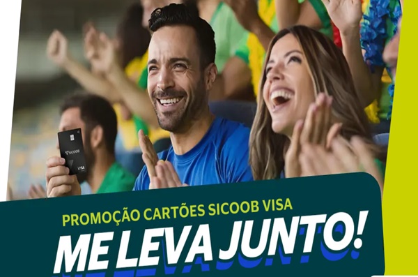  Sicoob e Visa lançam promoção “Me Leva Junto” que levará cooperados para assistir à Copa do Mundo da FIFA 2026™