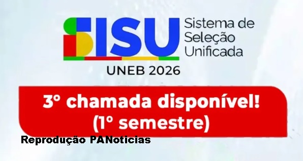  UNEB – A 3ª chamada (lista de espera) do SiSU já está disponível!