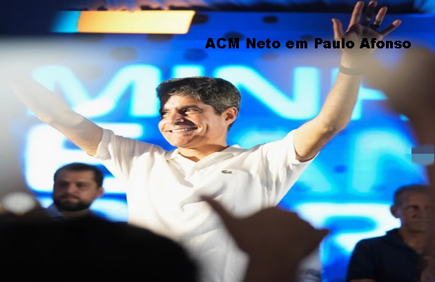  Pré-candidato ao governo da Bahia, ACM Neto participa de evento no CPA