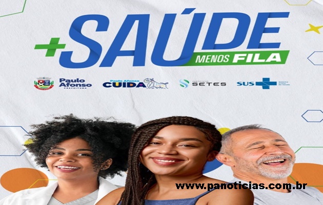  Particcipe do +Saude sem Fila de 09 a 13 de março no Lindinalva Cabral