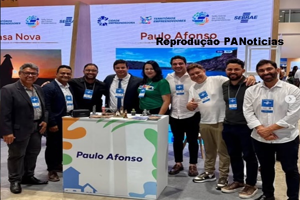  Paulo Afonso participa, no Centro de Convenções de Salvador, do Salão das Cidades Empreendedoras do Sebrae