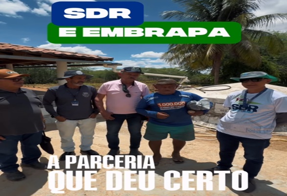  Parceria, em conjunto com a Axia Energia e a Embrapa, trabalhando juntos para fortalecer a produção rural de Paulo Afonso