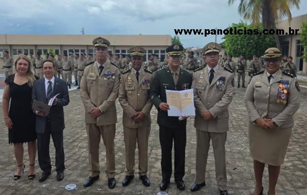  20º Batalhão de Polícia Militar realiza Solenidade Militar em comemoração aos 201 anos da PMBA
